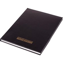 Defteri Düz Suni Deri 100 Yaprak