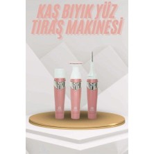 MCM Group Yüz Kaş ve Tüm Vücut Epilasyon Aleti 3 Başlıklı Hassas Ciltlere Uygun Epilatör