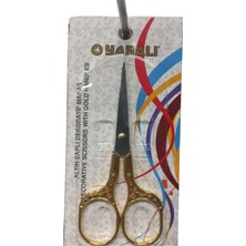 Nakış Makası Altın Saplı Dekoratif Makas Model 1