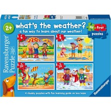 Yenibağ 030576 6/8/10/12P Puzzle Hava Durumu, Çok Renkli