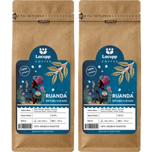 Lacupp - Ruanda - Öğütülmüş Filtre Kahve/çekirdek Kahve - 250 gr x 2 Adet | 100% Arabica