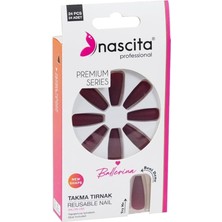 24'lü Ballerina Renkli Takma Tırnak - 154