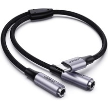 Type-C To 2’li Aux Kulaklık Çıkış Çoklayıcı