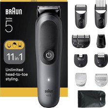 Yenibağ Store Braun Hepsi Bir Arada Series 5 11’i 1 Arada Tıraş Kiti Keskin Bıçak 100 dk Kullanım Süresi