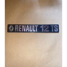 Mais Renault 12 Toros Ts Tsw Tx Amblem Yazı Eski Üretim