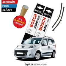 Peugeot Bipper 2014 Model Silecek Takımı Ön Bosch Aerotwin Plus