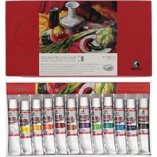 Guaj Boya Seti 12 Renk x 12 ml 7312B