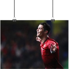 Vintage Gezegen Cristiano Ronaldo Poster2 - Retro Duvar Dekoru