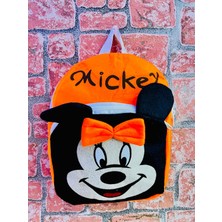 Doğan Hediyelik Peluş Çocuk Sırt Çantası - Labubu Hello Kitty Kuromi Stitch Mickey Mouse Bugs Bunny Çanta