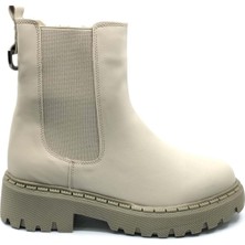 Kocamanlar Ayakdaş 2282-1 Kaymaz Taban Düz Bot Kadın Bot