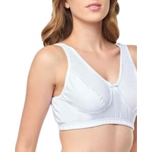 Trade Bazaar 1 Adet -% 100 Pamuk Tutku 0152 Bayan Body Sütyen – 1 Adet, Beyaz, 110 Beden, Rahat ve Destekleyici Iç Giyim