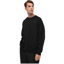 Lumberjack MB ROS 16HS108 5PR Siyah Erkek Sweatshirt