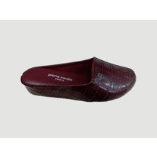 Pepino Pierre Cardin PC-55373 Kadın Ev Terliği Bordo