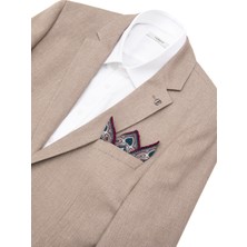 Cacharel Erkek Bordo %100 Yün Mendil 50317180-900