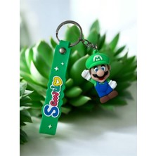 Norelia Figürlü Silikon Anahtarlık – Kırmızı Mario & Yeşil Luigi Model – Sevimli  anahtarlık seti