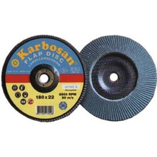 Karbosan Flap Zımpara Diski 180 mm