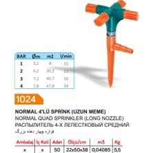 Sayım 4'lü Uzun Meme Fıskiye