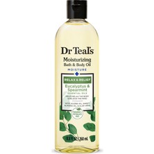 Dr.teals Okaliptüs ve Nane Özlü Nemlendirici Banyo ve Vücut Yağı 260ML