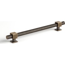 Badem10 Martel Antik Metal 224 mm Mobilya Kulp Çekmece Dolap Kapak Kolu Kulpu Kulpları Dayanıklı Tasarım