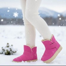 MyChild Ortopedik Çocuk Bot Içi Kürklü Bileği Saran Cırtlı Malzemeli Kaydırmaz Ultra Hafif Taban Bot