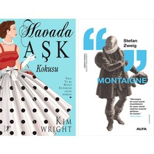 Alfa Yayınları Havada Aşk Kokusu + Montaigne