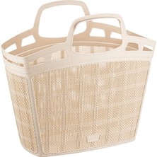 Bee Home Jute Piknik ve Pazar Çantası 3 Adet