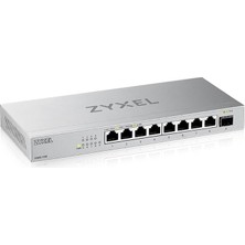 8-Port 2.5g Multi-Gig Unmanaged Switch | 1x 10G Sfp+ | Masaüstü Veya Duvar Montajı [XMG-108]