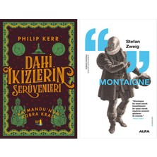 Alfa Yayınları Dahi Ikizlerin Serüvenleri - Katmandu'nun Kobra Kralı + Montaigne