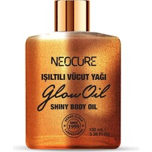 Yenibağ Store Cure Bronz Işıltılı Vücut Simi Bakım Yağı 100 Mililitre Cilt Nemlendirici Etkisiyle