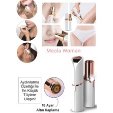 Ronanna Buğz Yüz Vucut Epilasyon Aleti - Bıyık Alma Epilatörü - Yüz Epilatör - Bıyık Tüy Alma Aleti