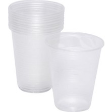 Roll-Up Plastik Şeffaf Bardak 10'lu 180 cc 3 Adet