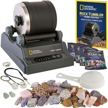 Yenibağ Kit) - National Geographic Hobby Rock Tumbler Kit New