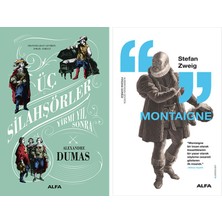 Alfa Yayınları Üç Silahşörler Yirmi Yıl Sonra (Ciltli) + Montaigne