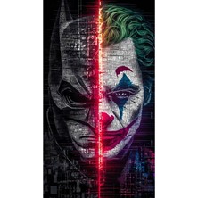 Aydın Garage Joker Kapı Direk Kaplama Folyosu Baskılı Sticker Sağ-Sol 2 Adet 22*50 cm