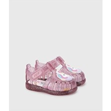 Igor Tobby Unicornio Kız Çocuk Sandalet Glitter Malzeme ile Eğlenceli Tasarım