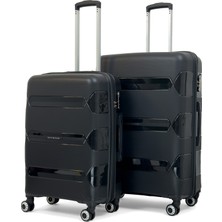 Reymond Luggage Lucas Polipropilen Kırılmaz Valiz, Orta Boy&büyük Boy