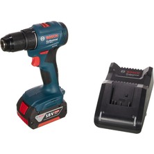 Mena Rise Gsr 185 Akülü Delme/vidalama Makinesi 1x4.0 Ah Akü, Gal 18V-40 Sarj Cihazı, Soft Bag