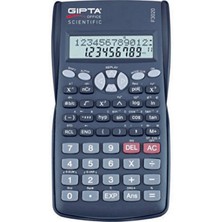 Gıpta Fonksiyonlu Hesap Makinesi Bilimsel Kullanım İçin Tasarlandı Ekran Tipi LCD