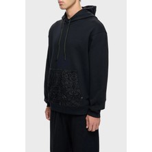 Les Benjamins Pamuklu Regular Fit Kapüşonlu Sweat Erkek Sweat LB25FWCLAMUHD