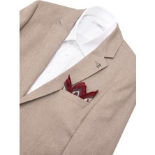 Cacharel Erkek Bordo %100 Yün Mendil 50317262-900