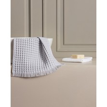 Madame Coco Marlie 2'li %100 Pamuk El Havlusu - Gri - 30X45 cm