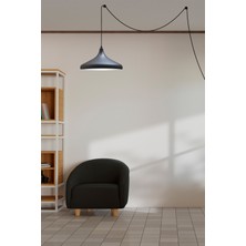 Bamyum Champion Fişe Takılabilir Tekli Avize Sarkıt Salon Mutfak Ofis Oturma Odası Aydınlatma Sarkıt Lamba