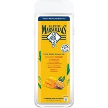 Petıt Marseıllaıs, Lpm Organik Mango ve Çarkıfelek Meyvesi 400ML Duş Jeli, Beyaz ve Sarı