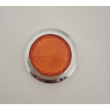 Üçel Plastikap Kamyon Dorse Traktör Jeep Arka Reflektör Nikelaj Turuncu