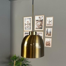 Bamyum Deep Eskitme Ince Eskitme Başlık Tekli Avize Sarkıt Salon Mutfak Butik Lamba Aydınlatma Avizeler