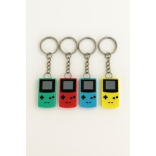 Hobi Reyon Retro Mini Oyun Konsolu Tasarımlı Anahtarlık – Renkli Gameboy Anahtarlık