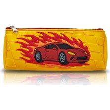 Omilife Araba Tasarımlı Pvc Kalem Kutusu – Dayanıklı Silikon Yapı, Çocuklar Için Şık ve Pratik Saklama Kutusu, Çevre Dostu ve Uzun Ömürlü