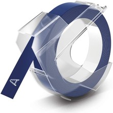 3D Plastik Kabartma Şerit (9 mm x 3 Mt), Mavi - S0898140