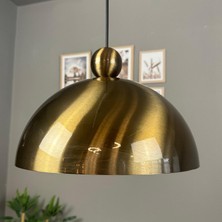 Bamyum Yimpi Eskitme Avize Tekli Eskitme Boncuk Başlık Sarkıt Salon Kuaför Cafe Aydınlatma Pastane