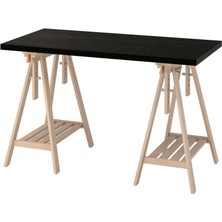 IKEA Lagkapten / Mıttback Çalışma Masası Venge Huş 120 x 60 cm